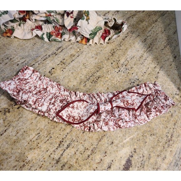 Lot of 6 Assorted Basket Garter Bow Holiday. some Longaberger - Picture 4 of 10